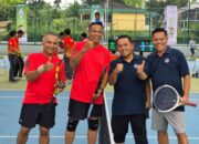 Tenis UNP Menang Telak di Sejumlah Partai pada Hari Kedua LPTK Cup XXII di Medan