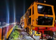 KPJR Dikerahkan: KAI Sumbar Pastikan Geometri Jalur Rel Tetap Aman dan Stabil