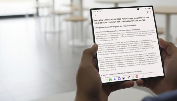 Dari Riset ke Eksekusi Bisnis, Semua Lebih Mudah Pakai Galaxy Z Fold7