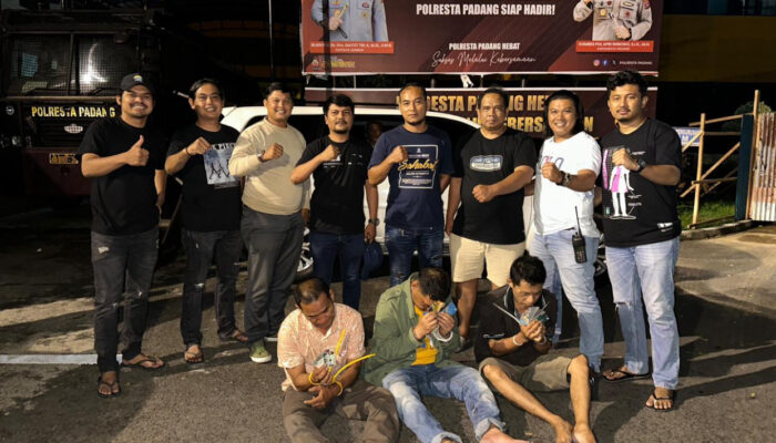 Komplotan Penganjal ATM Dibekuk Tim Klewang Polresta Padang, Sudah Belasan Kali Beraksi
