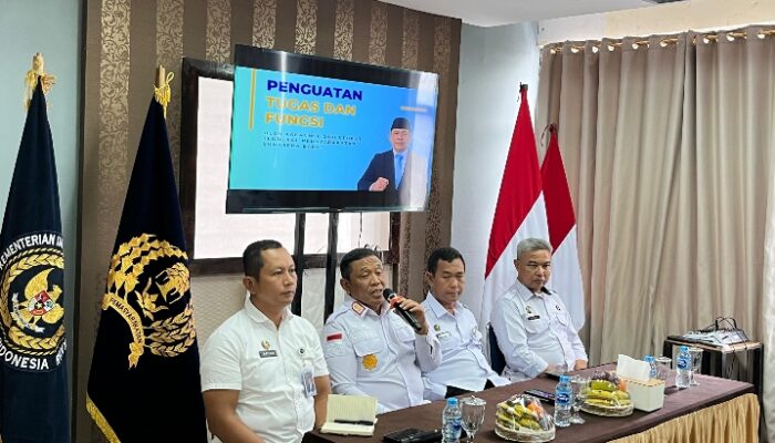 Penguatan Tugas dan Fungsi Petugas Pemasyarakatan, Kanwil Ditjenpas Sumbar Kunjungi Rutan Padang