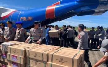 Polda Sumbar Terima Bantuan Logistik untuk Percepatan Penanganan Banjir dan Longsor