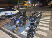Timsus Alpha Polresta Padang Amankan 6 Motor Balap Liar di Dua Lokasi Berbeda