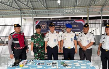 Lapas IIB Pariaman Gaungkan Zero Halinar, Kalapas Pimpin Langsung Apel dan Ikrar Pemasyarakatan Bersih se-Indonesia