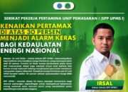 Pertamax Naik Lebih dari 30 Persen, SPP UPMS I Minta Penguatan Fondasi Energi Nasional