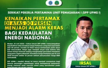 Pertamax Naik Lebih dari 30 Persen, SPP UPMS I Minta Penguatan Fondasi Energi Nasional