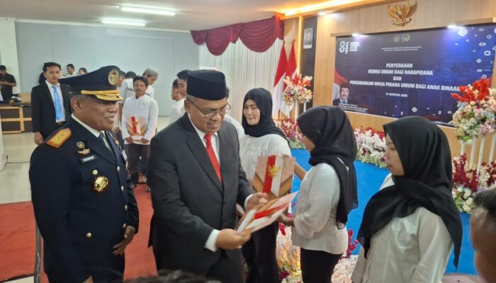 Kado HUT ke-81 RI, 3.744 Warga Binaan di Sumbar Dapat Remisi