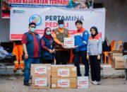 Pertamina Patra Niaga Salurkan Bantuan Penanggulangan Asap Karhutla di Kerumutan