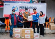 Pertamina Patra Niaga Salurkan Bantuan Penanggulangan Asap Karhutla di Kerumutan Pelalawan