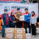 Pertamina Patra Niaga Salurkan Bantuan Penanggulangan Asap Karhutla di Kerumutan Pelalawan